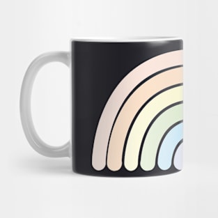 Happy Rainbows Hope Pastel Cute BoomBoomInk Mug